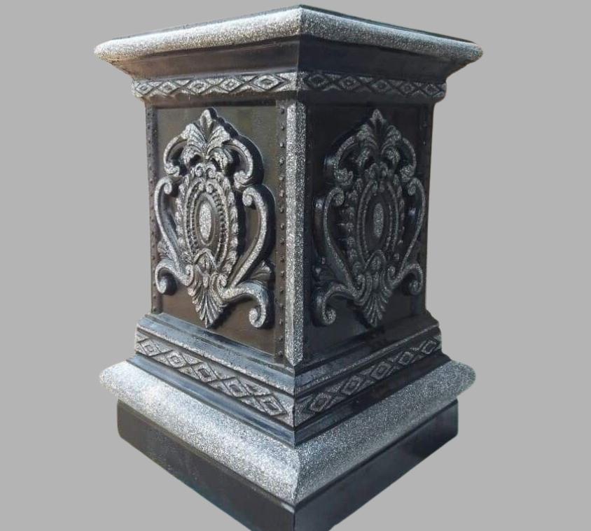 Artisan Marble Tulsi Plant Holder