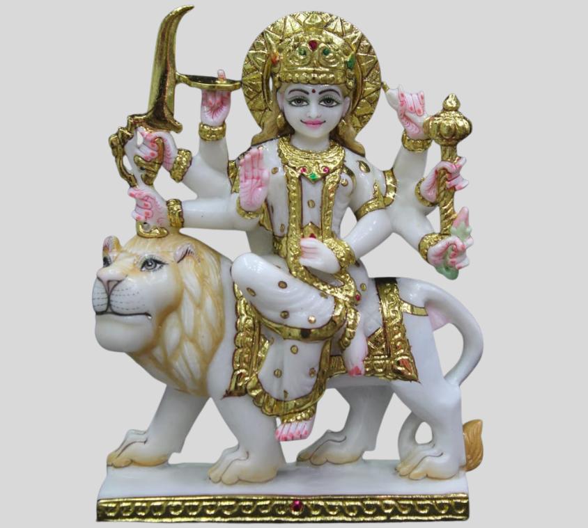 Ambe Mata Marble Murti