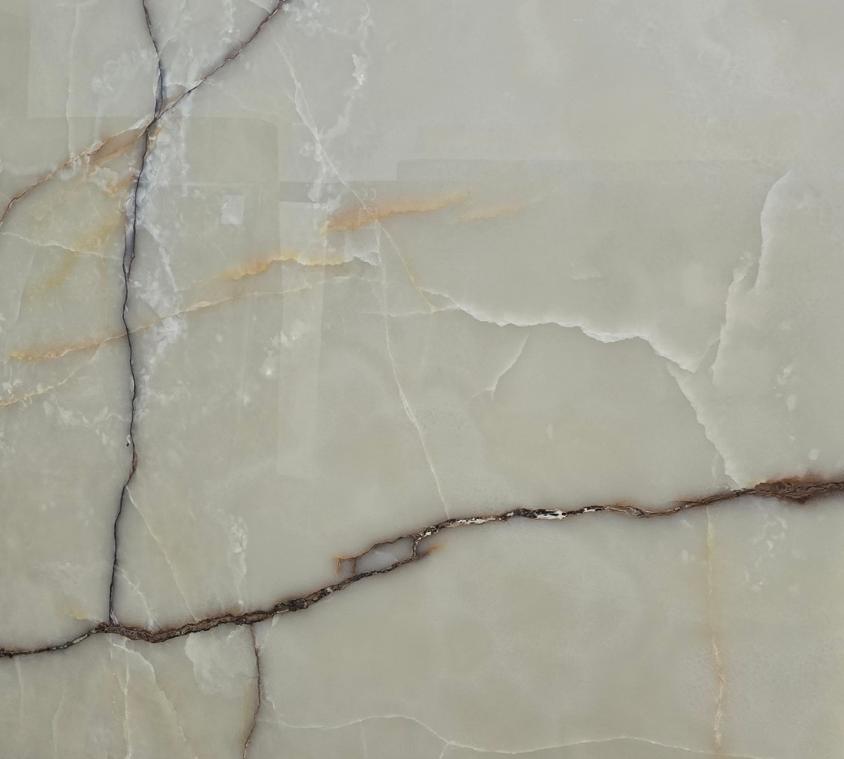 White Onyx With Golden Veins