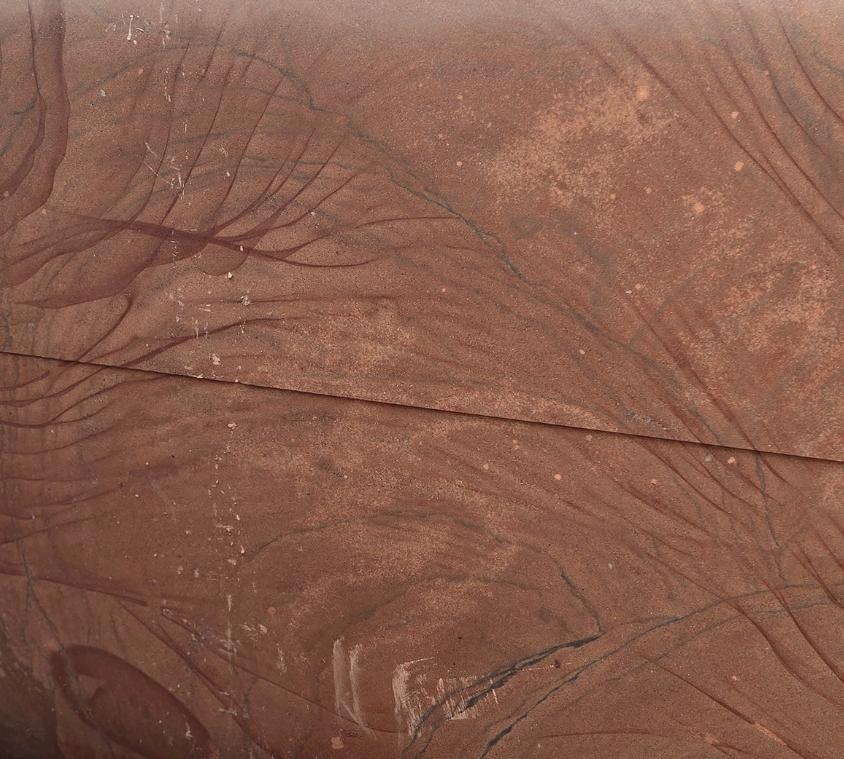 Dark Terracotta Red Sandstone Slab
