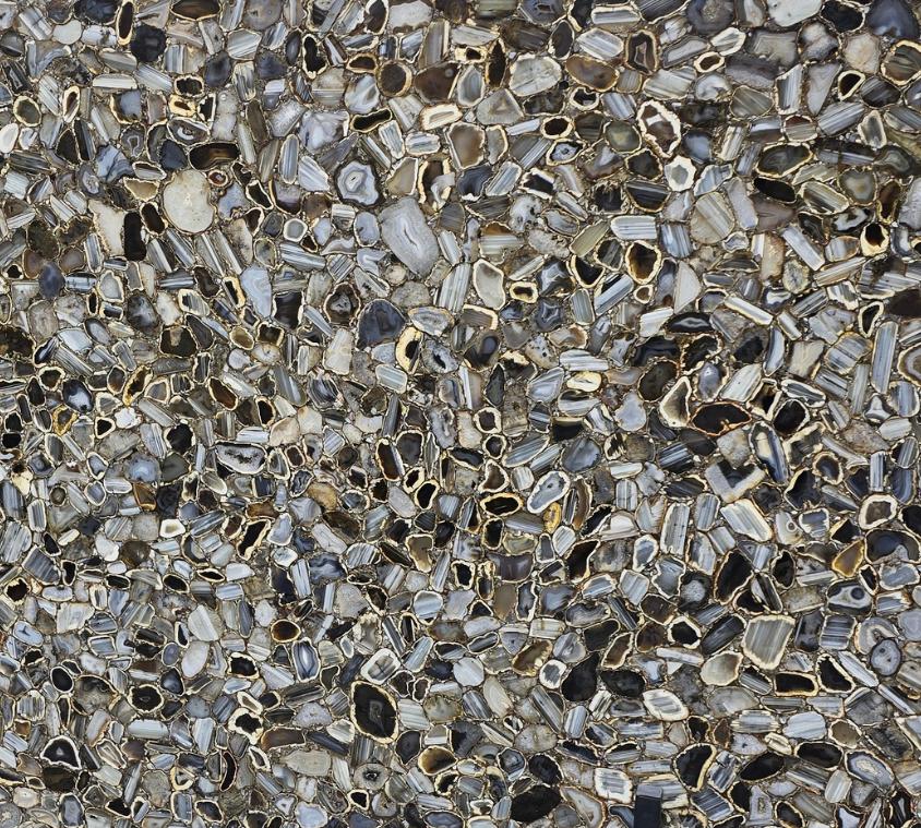 Wild Grey Agate Luxury Slab