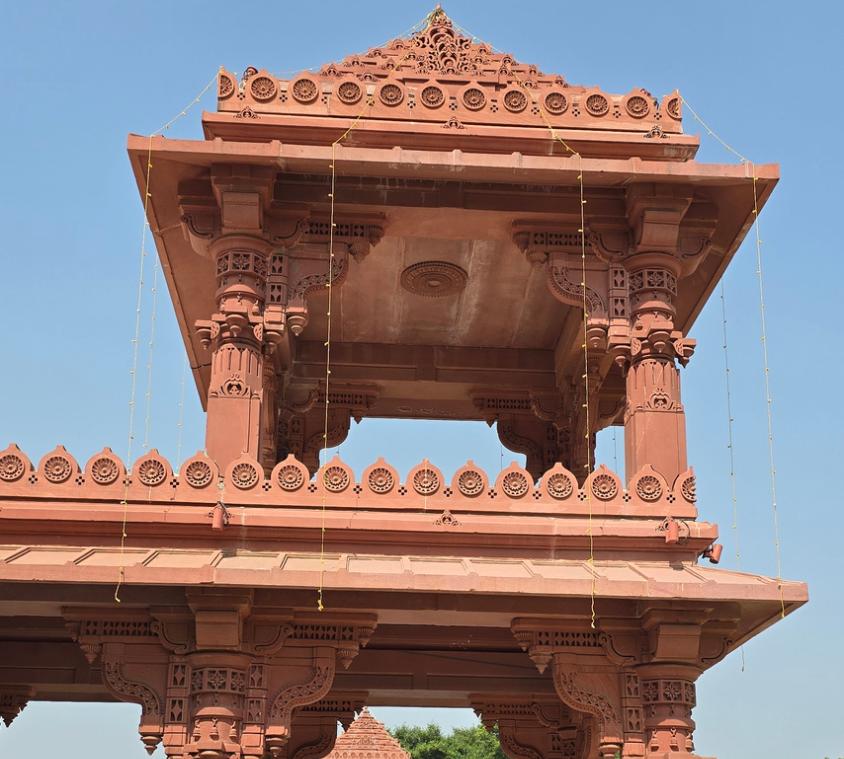 Ornate Sandstone Temple