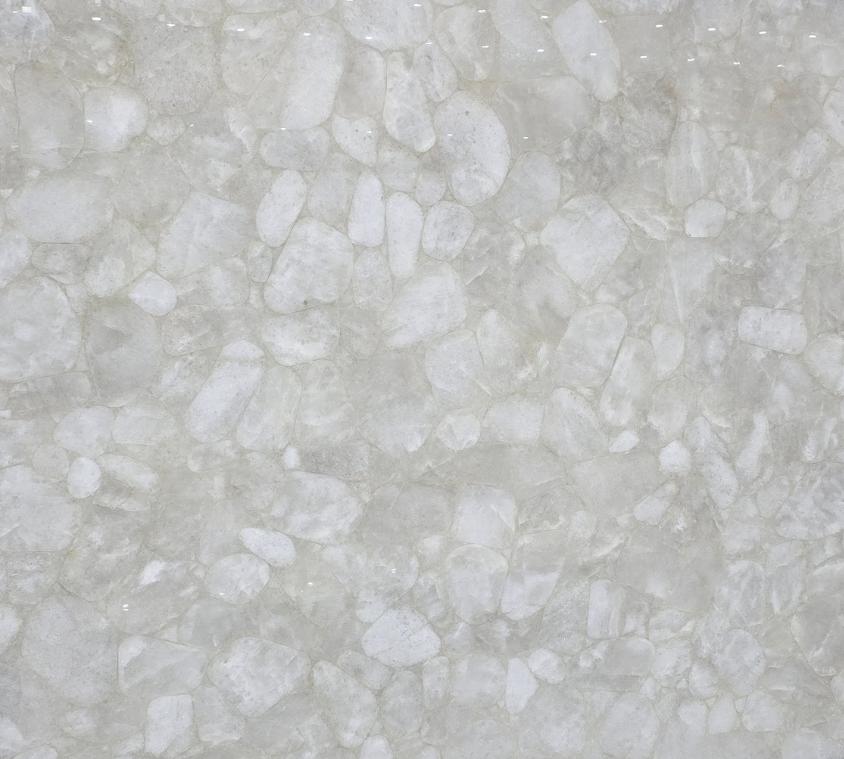 White Quartz Crystal Onyx