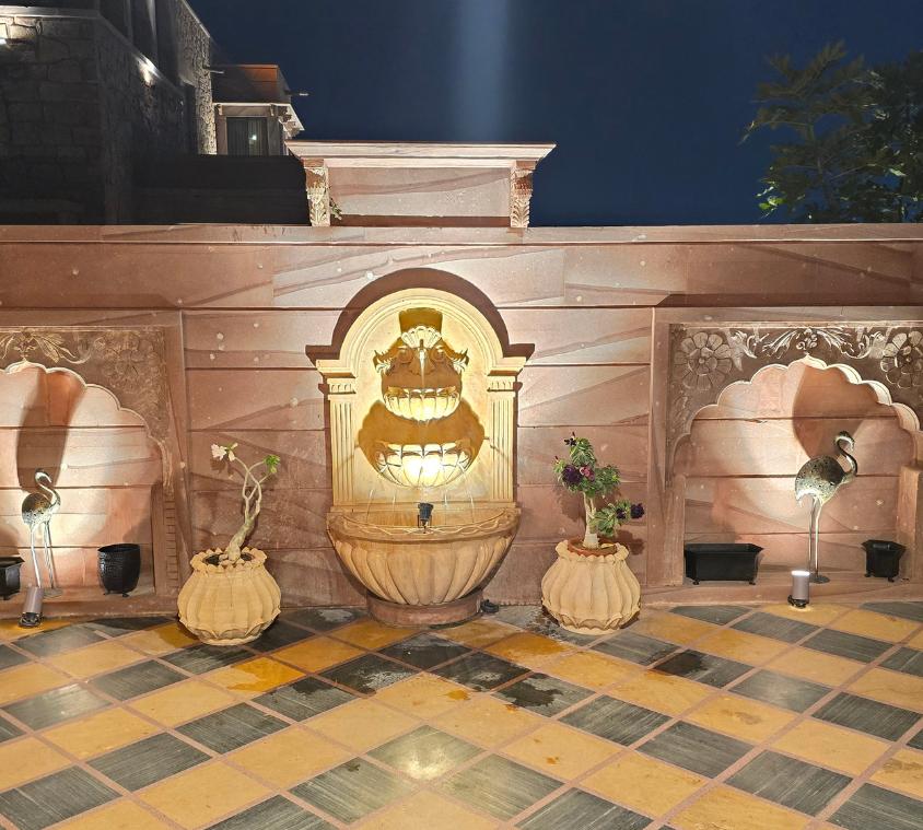 Royal Jodhpur Stone Palace Exterior